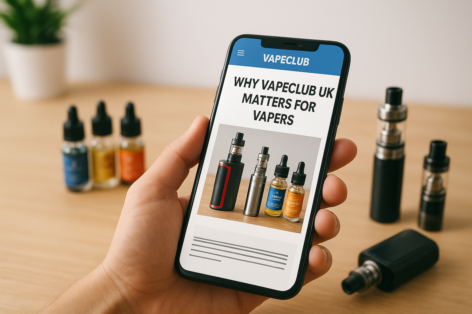 Why VapeClub UK matters for vapers