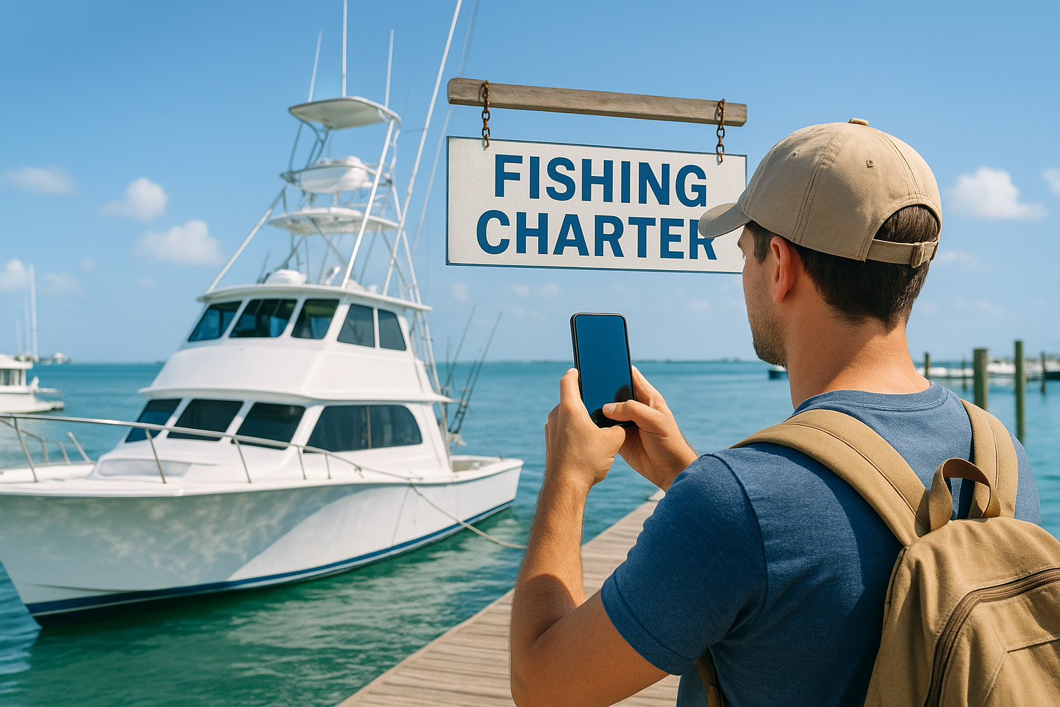 Book a fishing charter