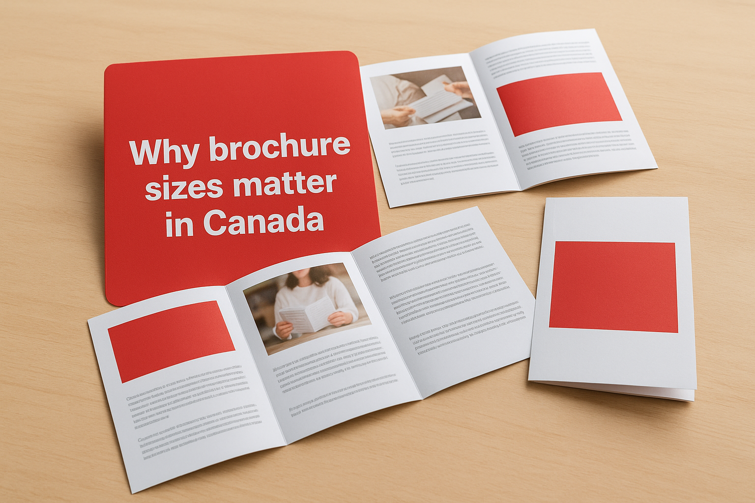 Why brochure sizes matter in Canada