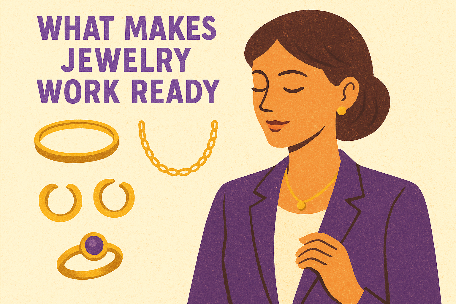 What makes jewelry work ready