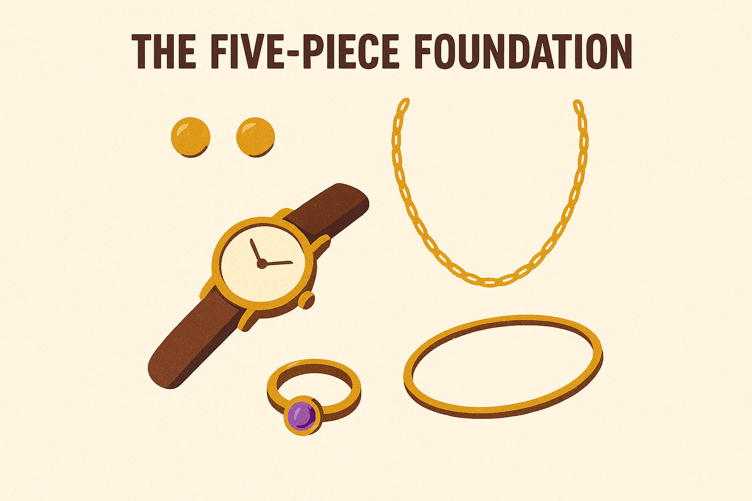 The five-piece foundation