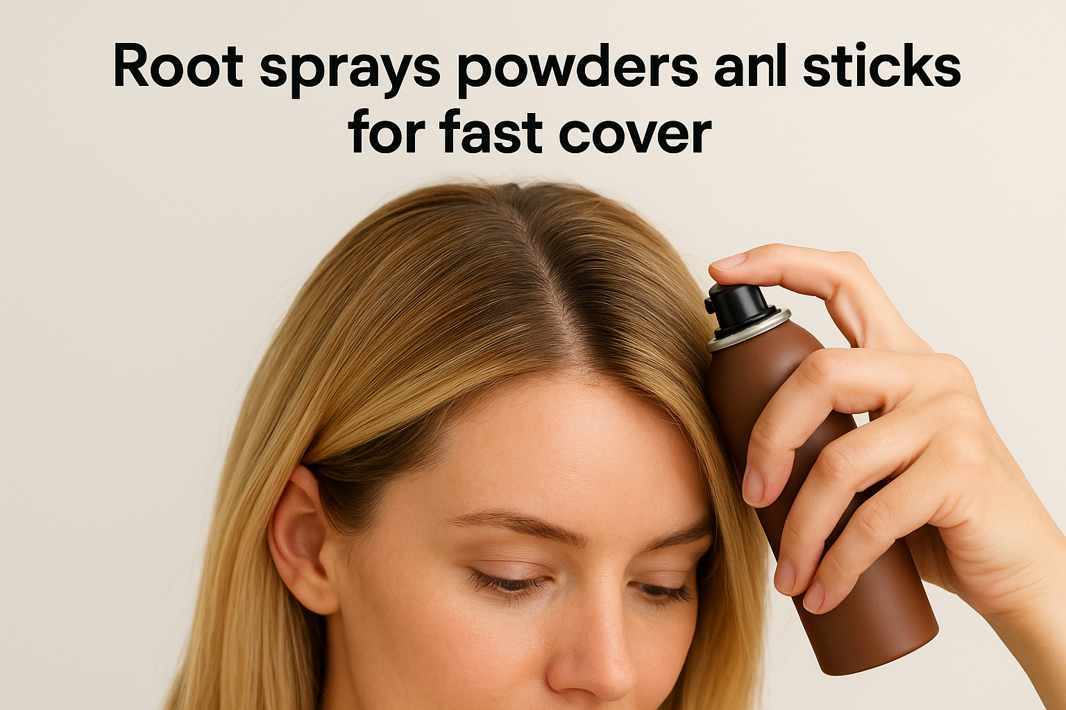 Root sprays powders and sticks for fast cover
