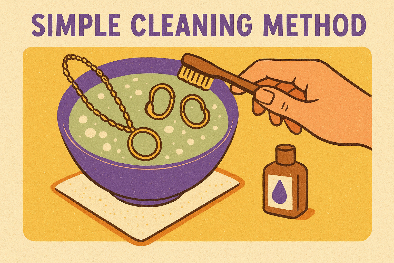 Simple cleaning method