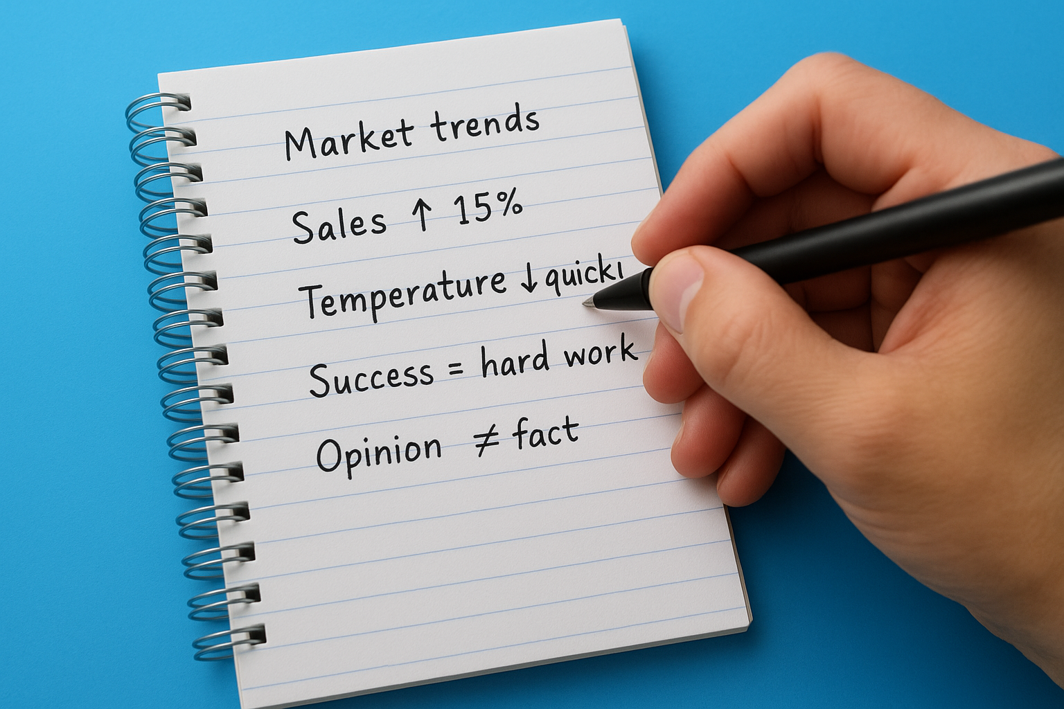 Use the vertical column structure