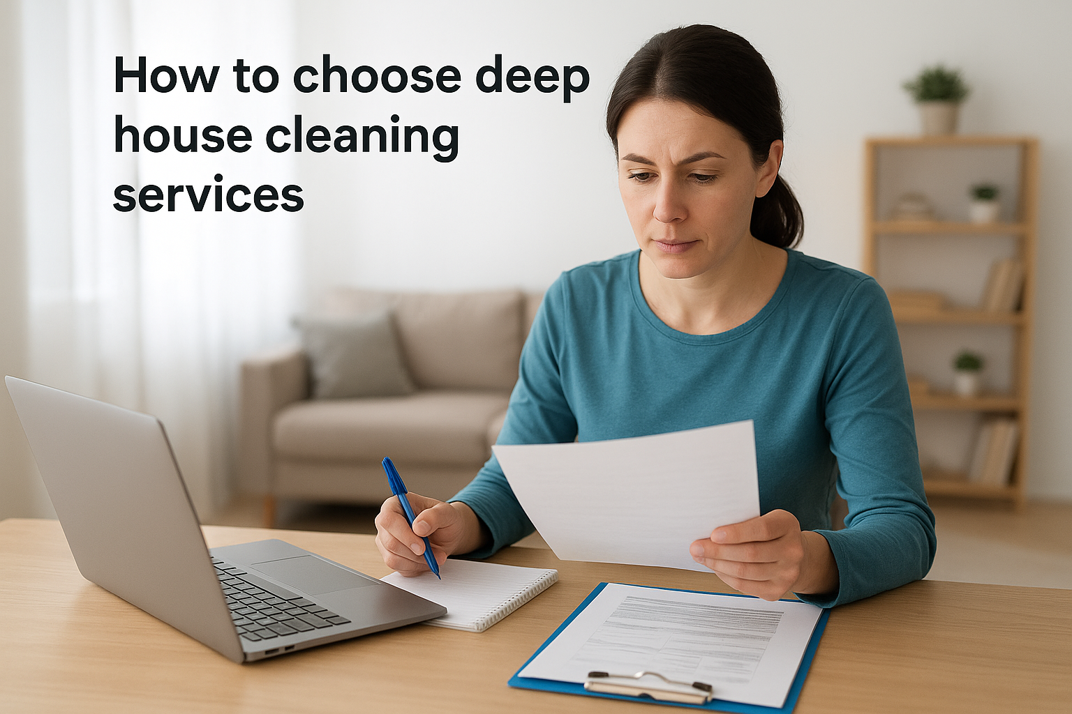How to choose deep house cleaning services