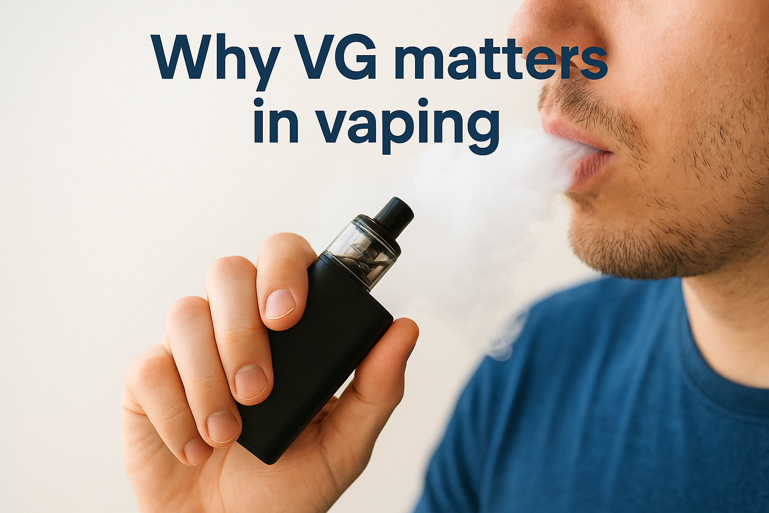 Why VG matters in vaping