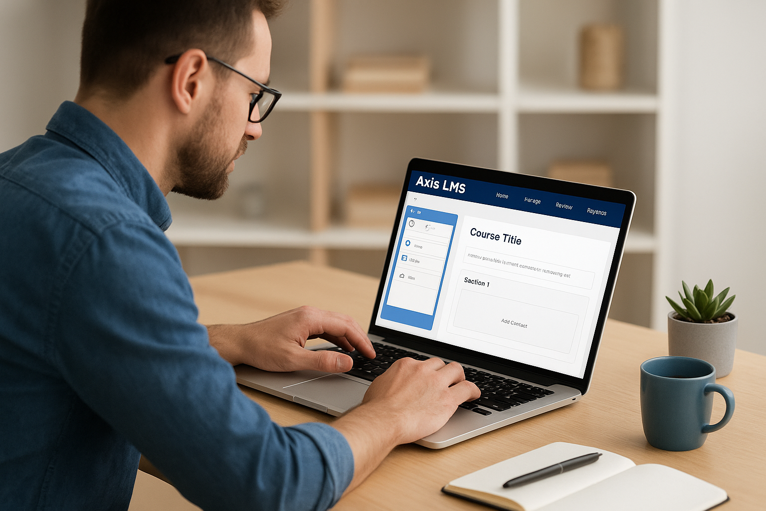 How this method works with Axis LMS