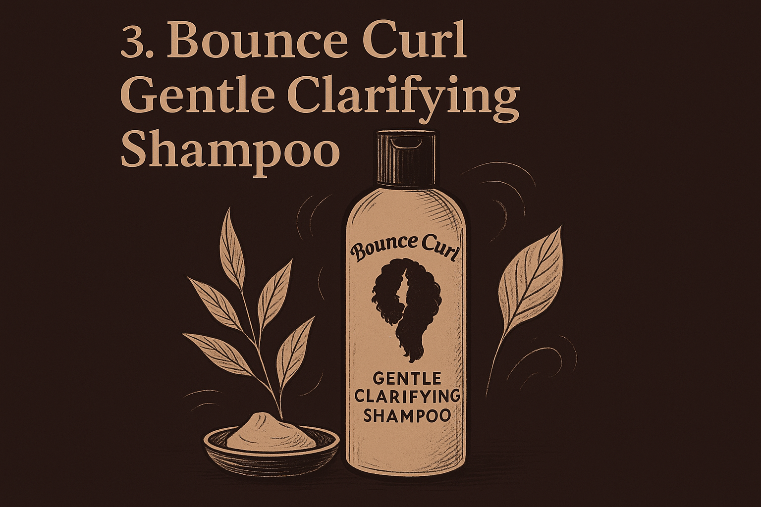 2. Bounce Curl Gentle Clarifying Shampoo