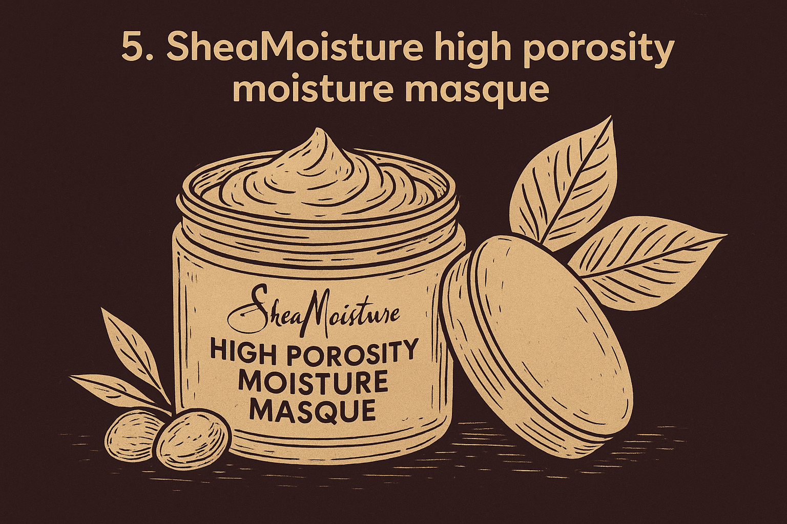 4. SheaMoisture high porosity moisture masque