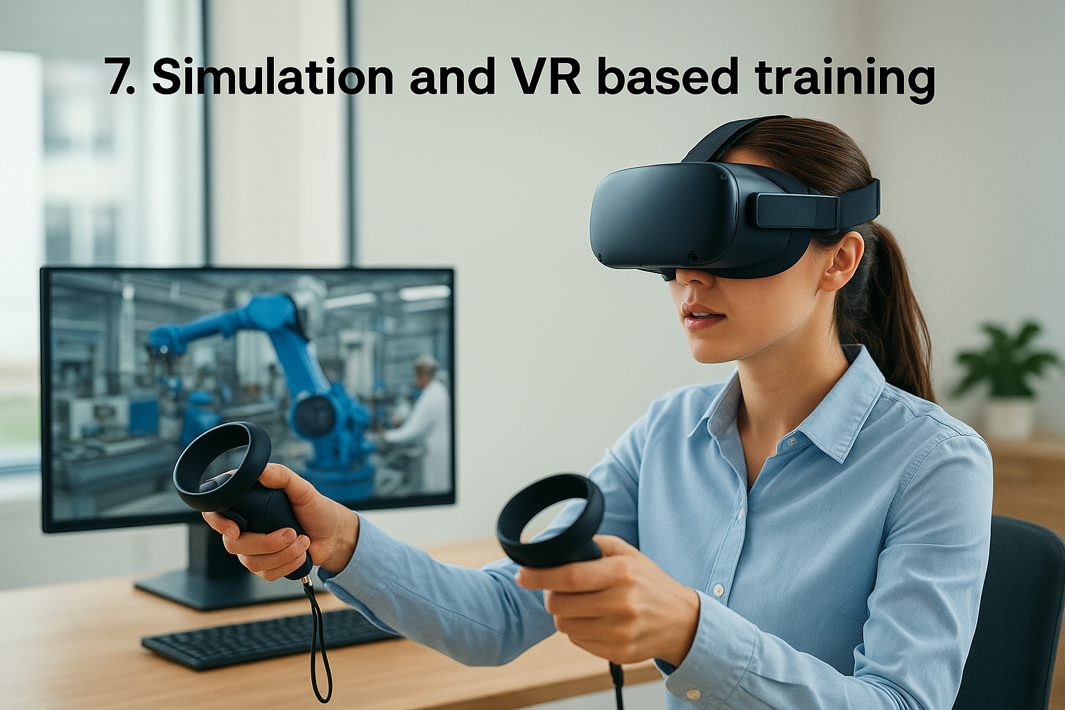 7. Simulation and VR based training