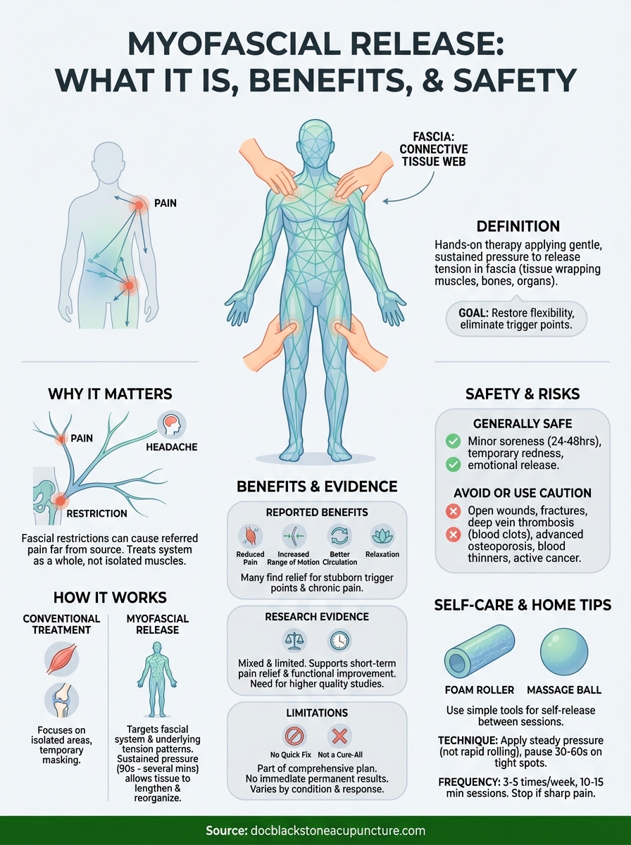 myofascial release definition infographic