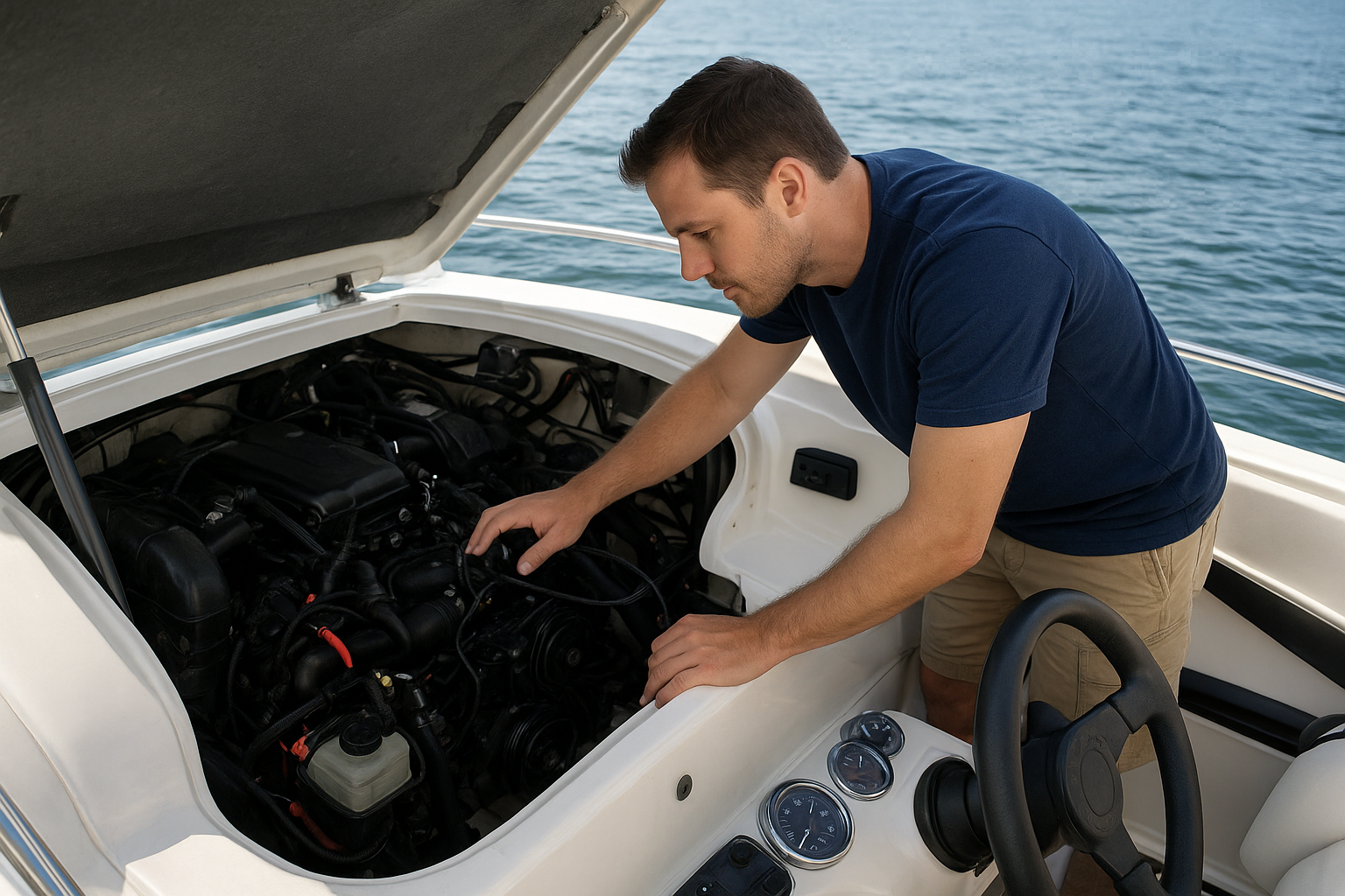 Check the engine and electrical systems