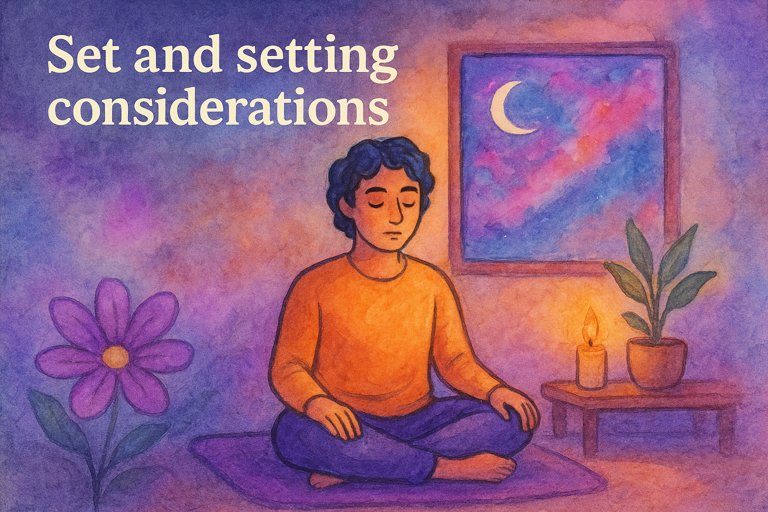 Set and setting considerations