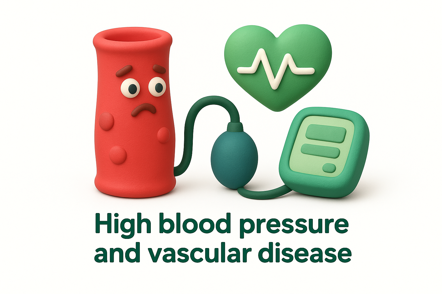 High blood pressure and vascular disease