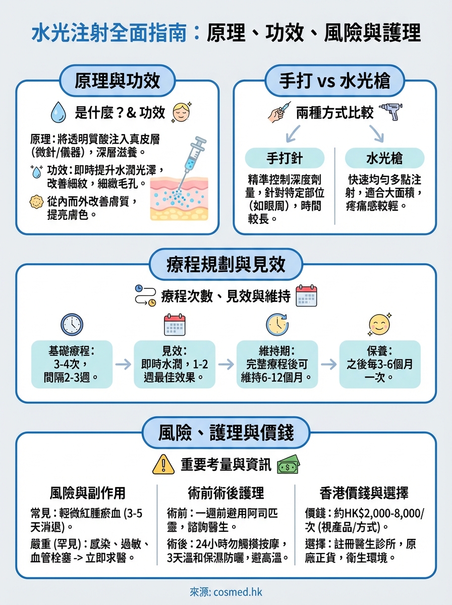 水光注射是什麼 infographic