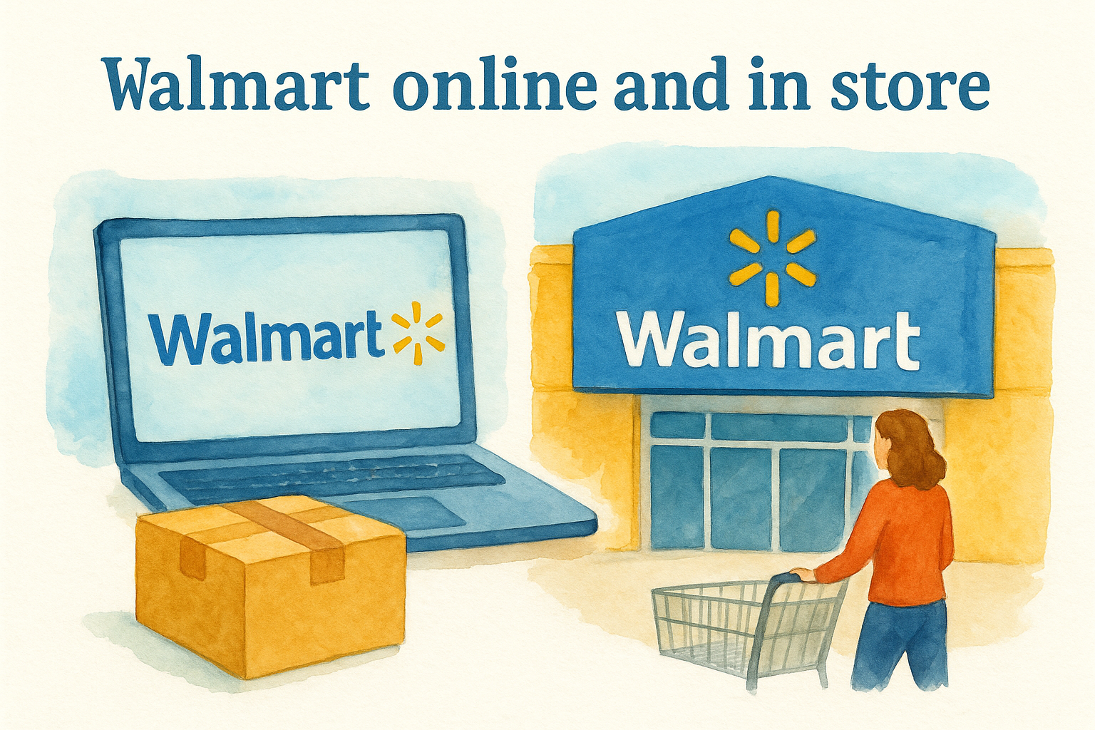 3. Walmart online and in store