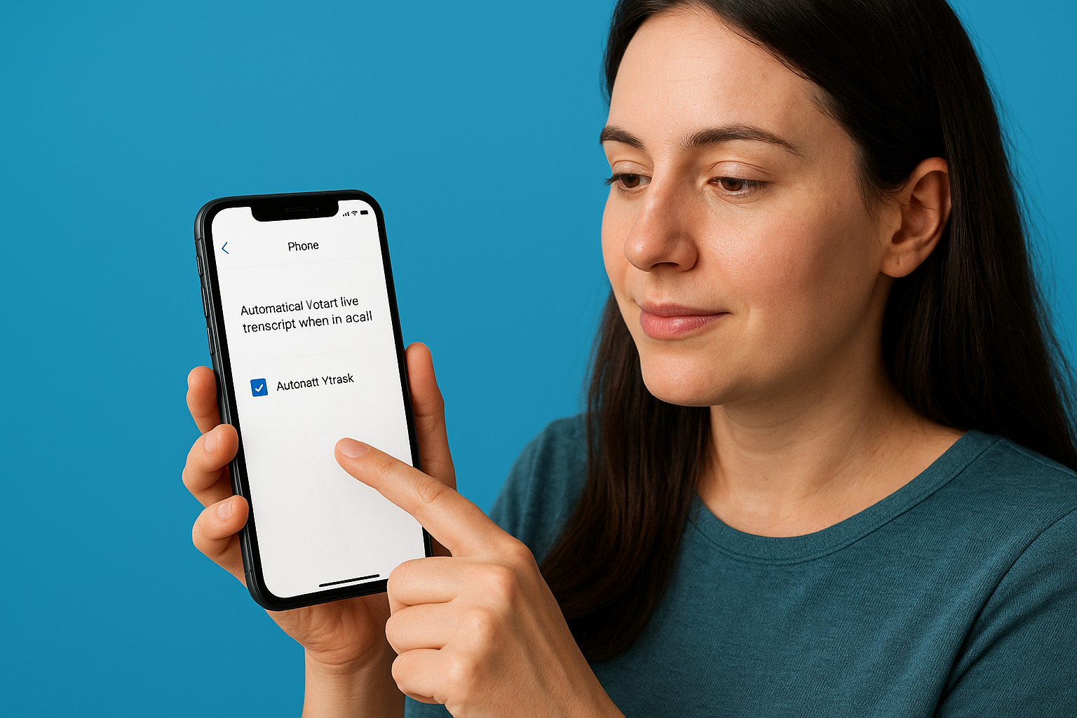 Enable auto-start for phone calls