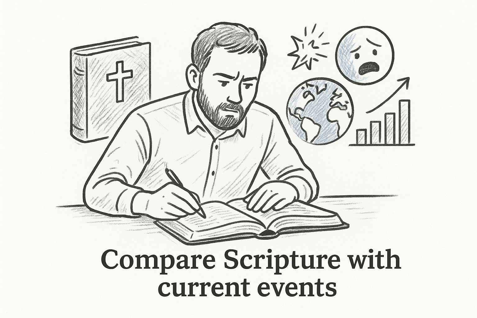 Compare Scripture with current events