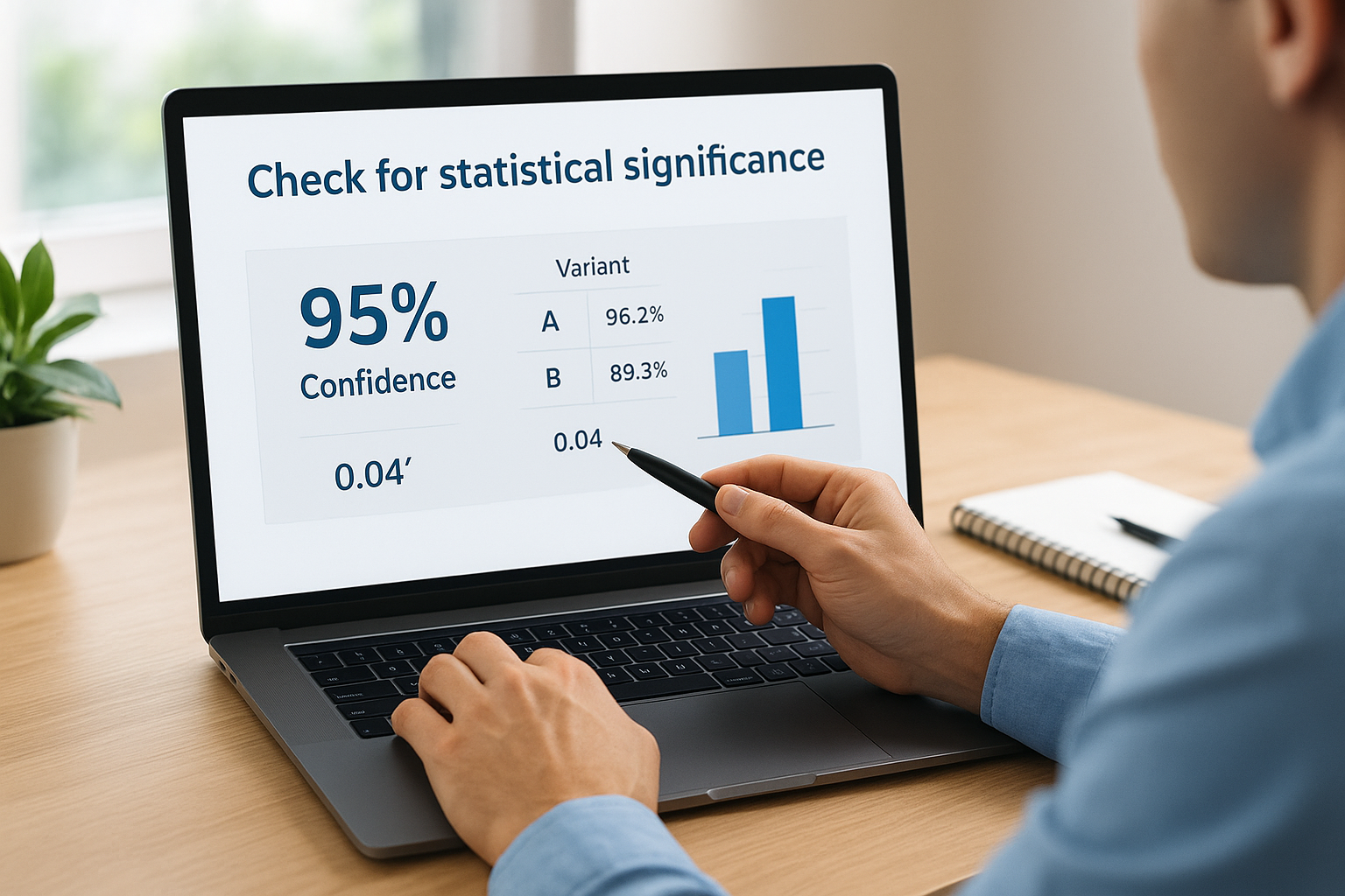 Check for statistical significance