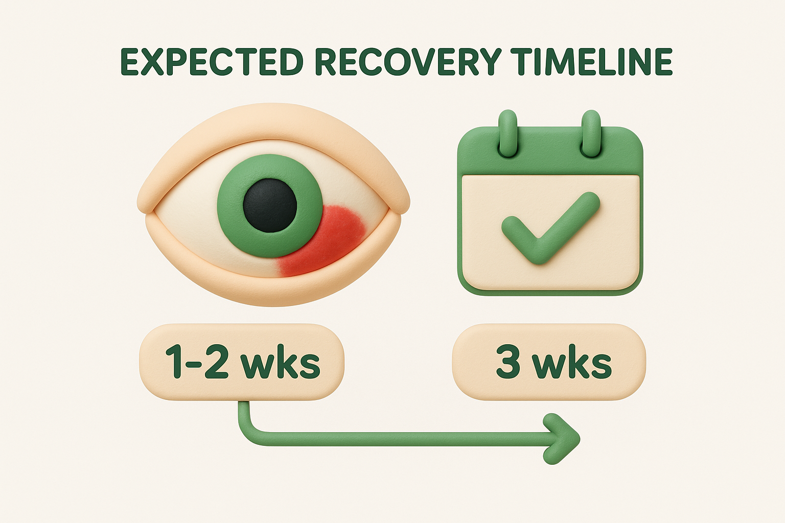 Expected recovery timeline