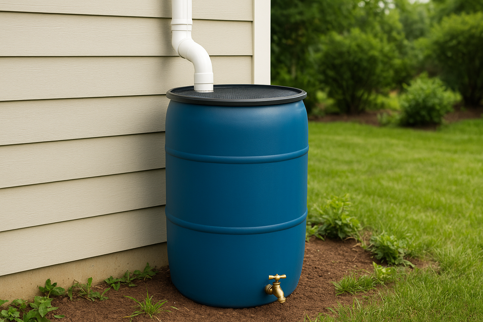 Rain barrel systems