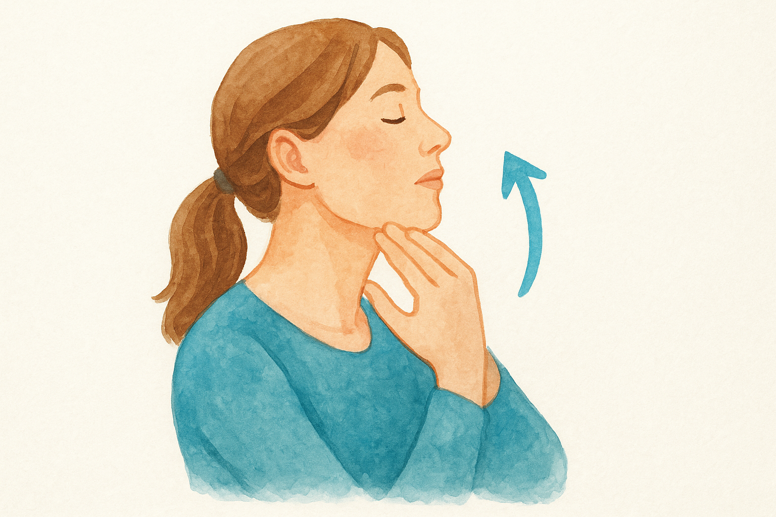 Simple jaw stretches you can do anywhere
