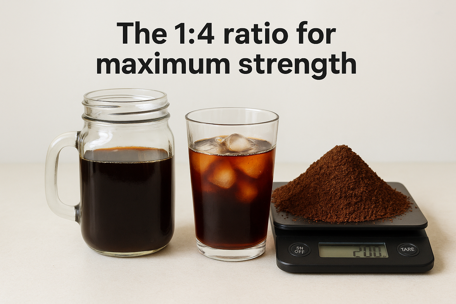 The 1:4 ratio for maximum strength