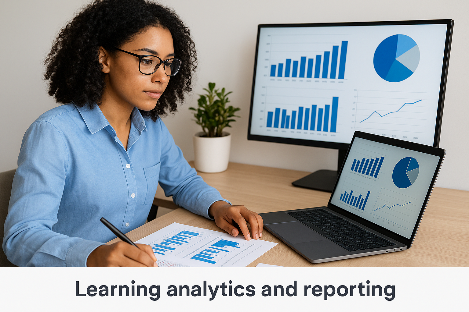 Learning analytics and reporting
