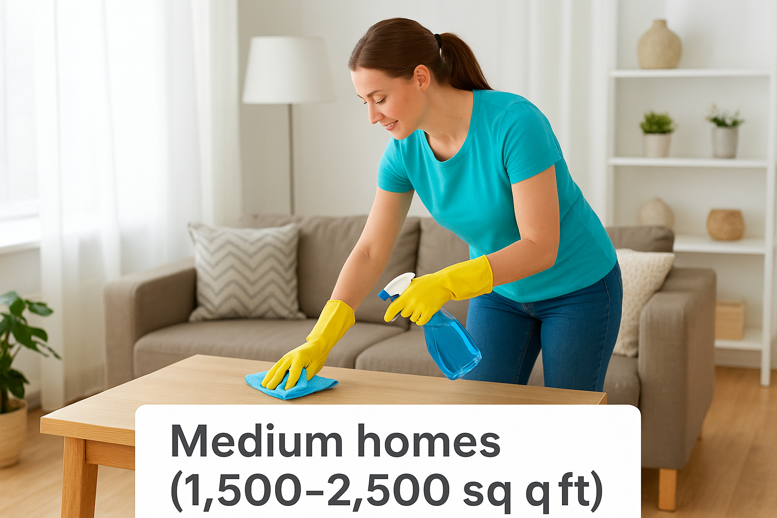 Medium homes (1,500-2,500 sq ft)