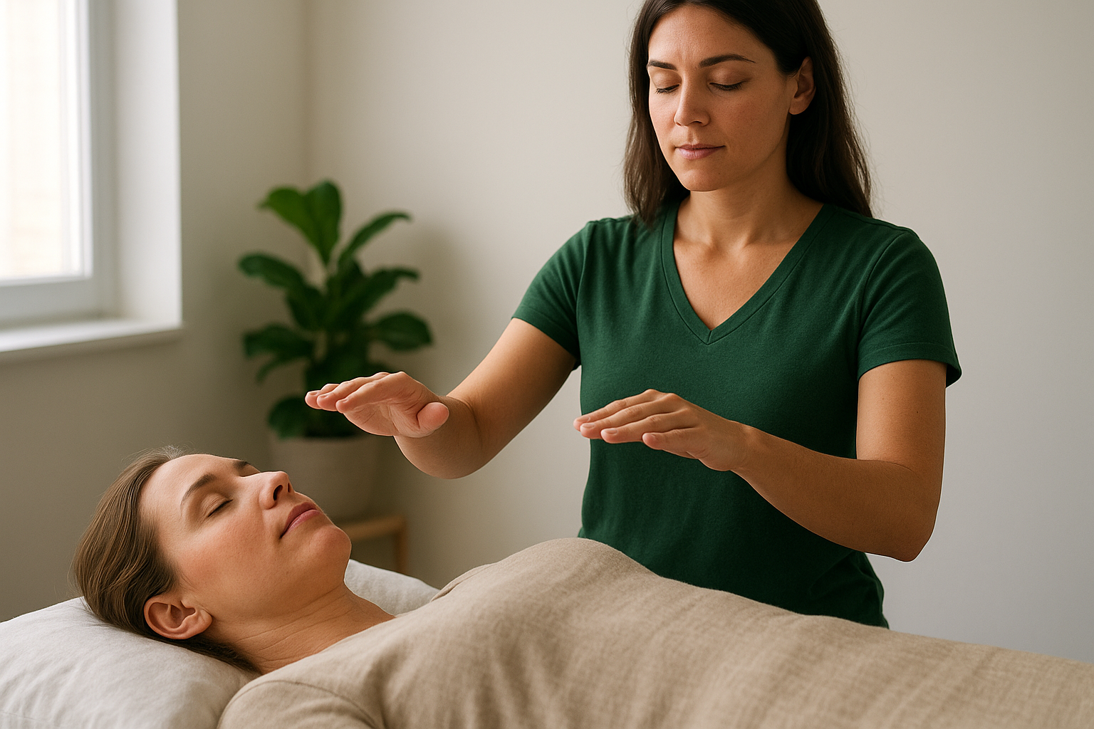 What happens during a reiki session