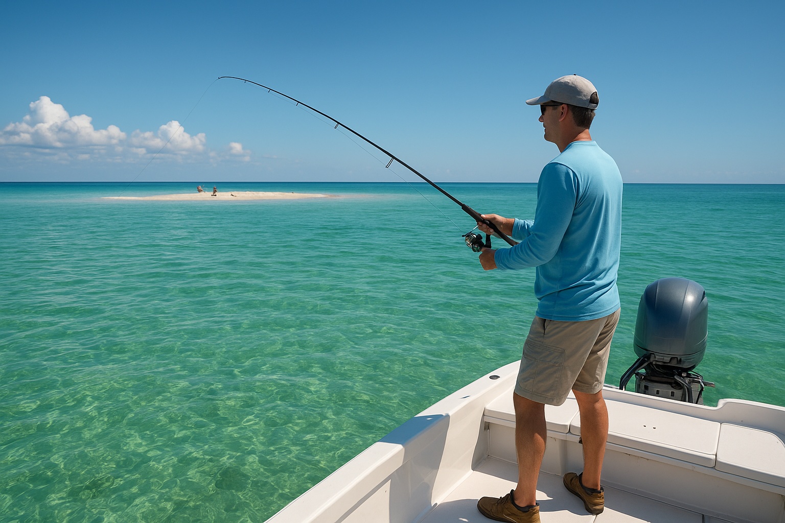 Crab Island's inshore advantages