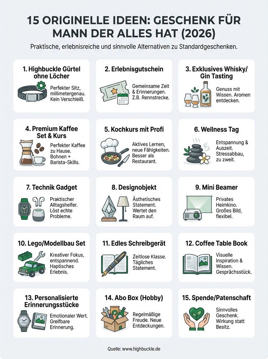 geschenk für mann der alles hat infographic