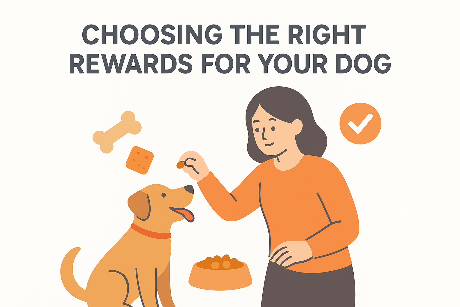 Choosing the right rewards for your dog