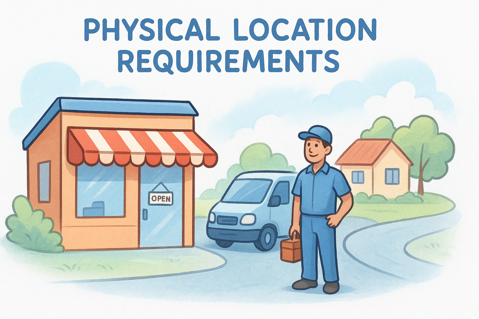 Physical location requirements