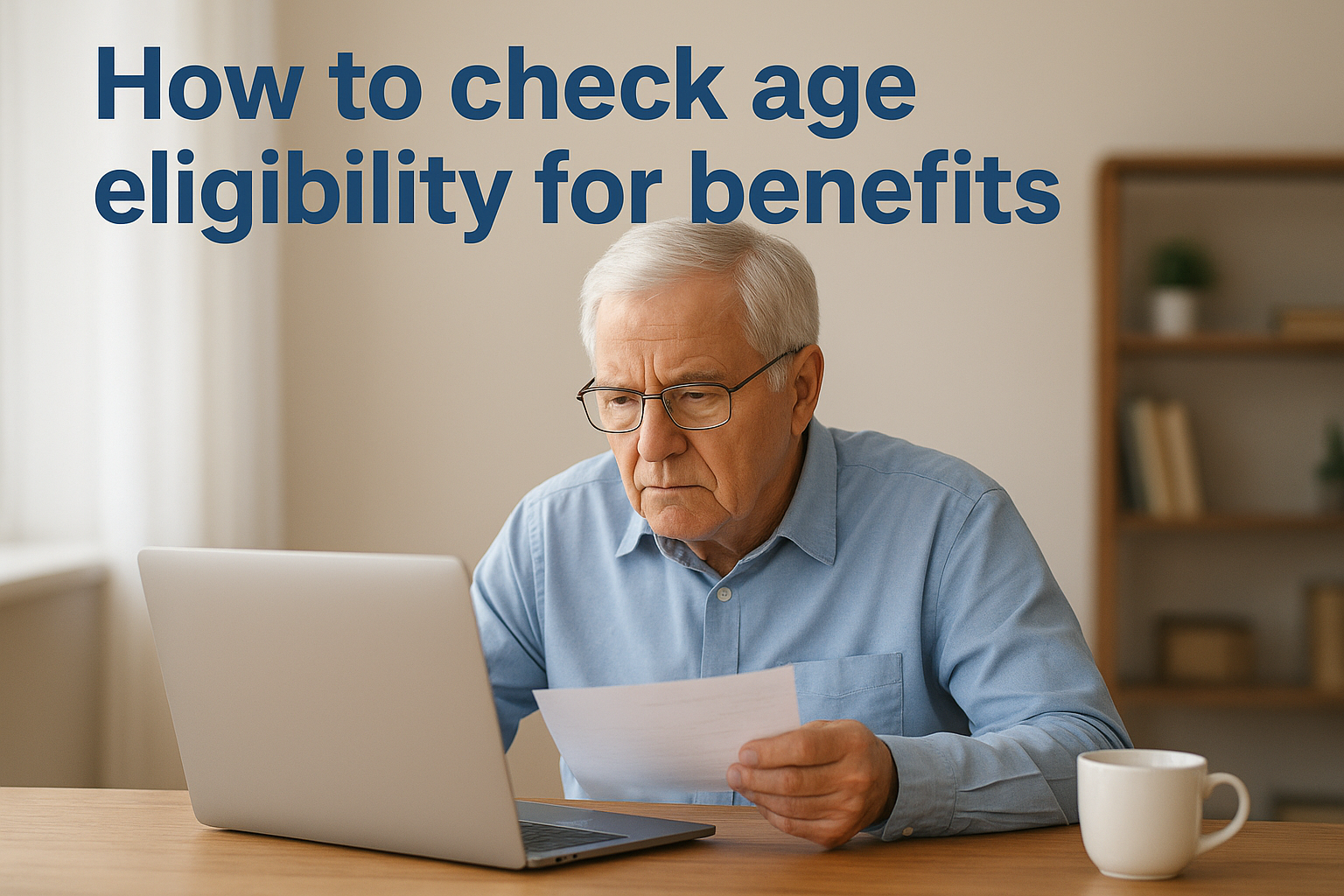 How to check age eligibility for benefits