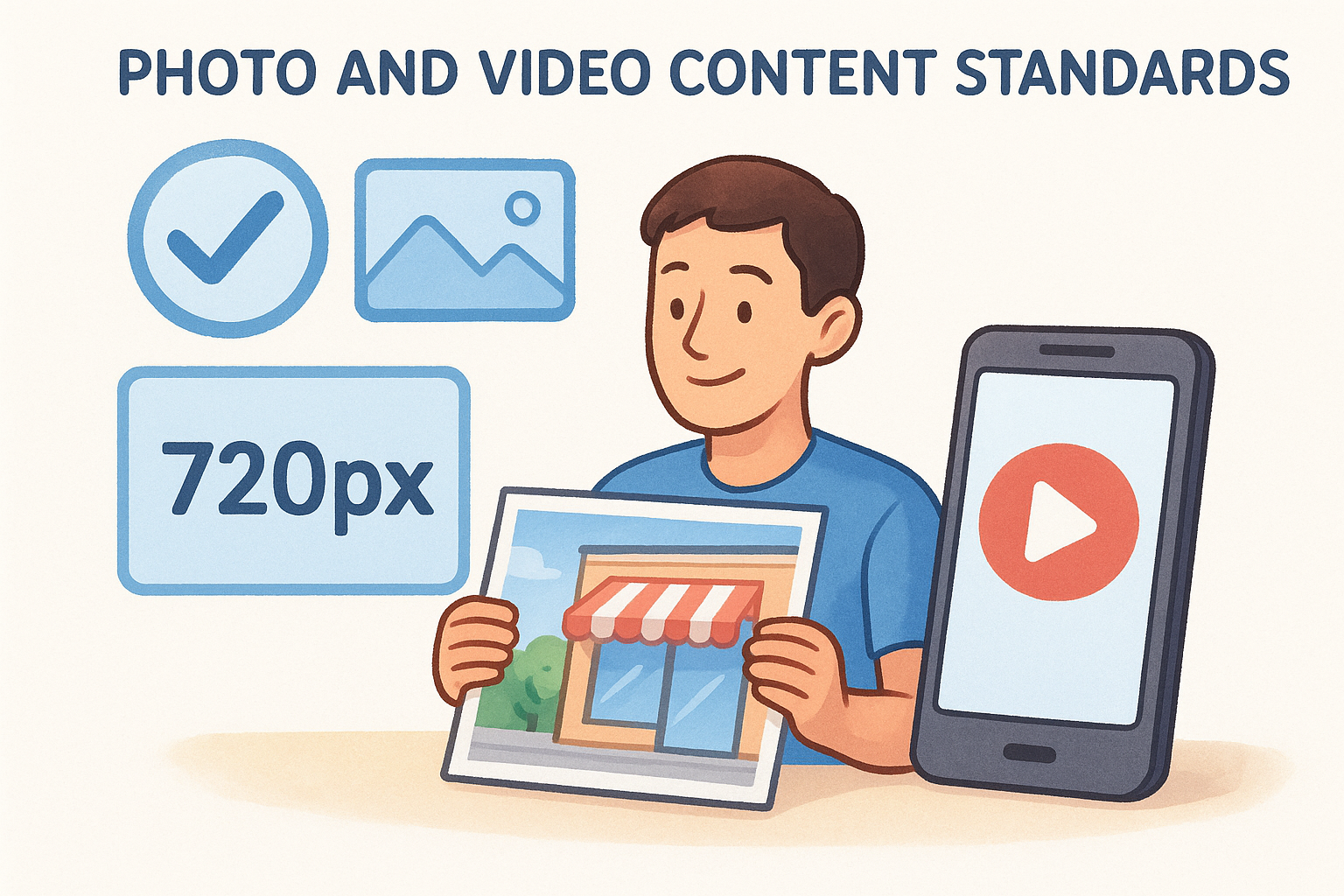 Photo and video content standards