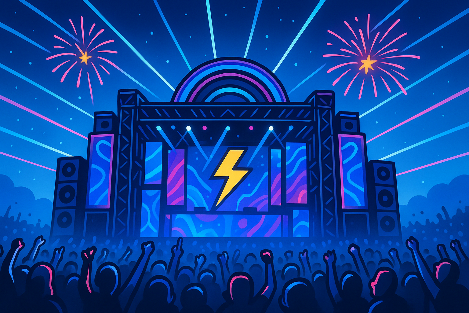 Unmatched production and stage design