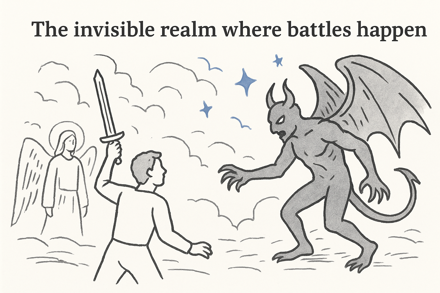 The invisible realm where battles happen