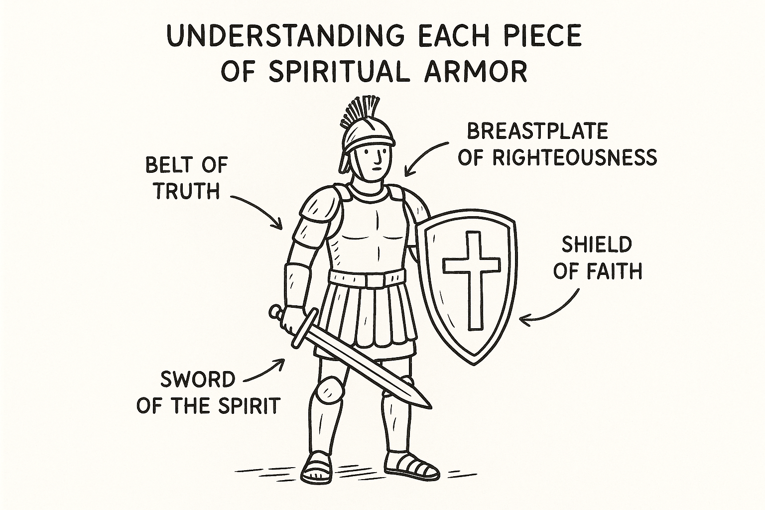 Understanding each piece of spiritual armor - ONLY ONE AFI BLOG✨