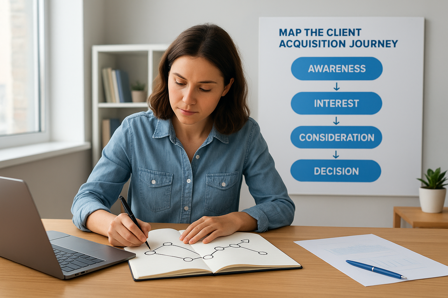 Step 1. Map the client acquisition journey