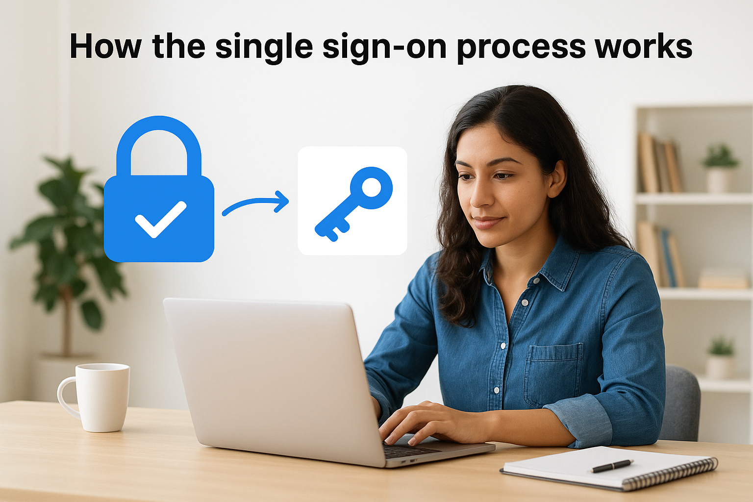 How the single sign-on process works