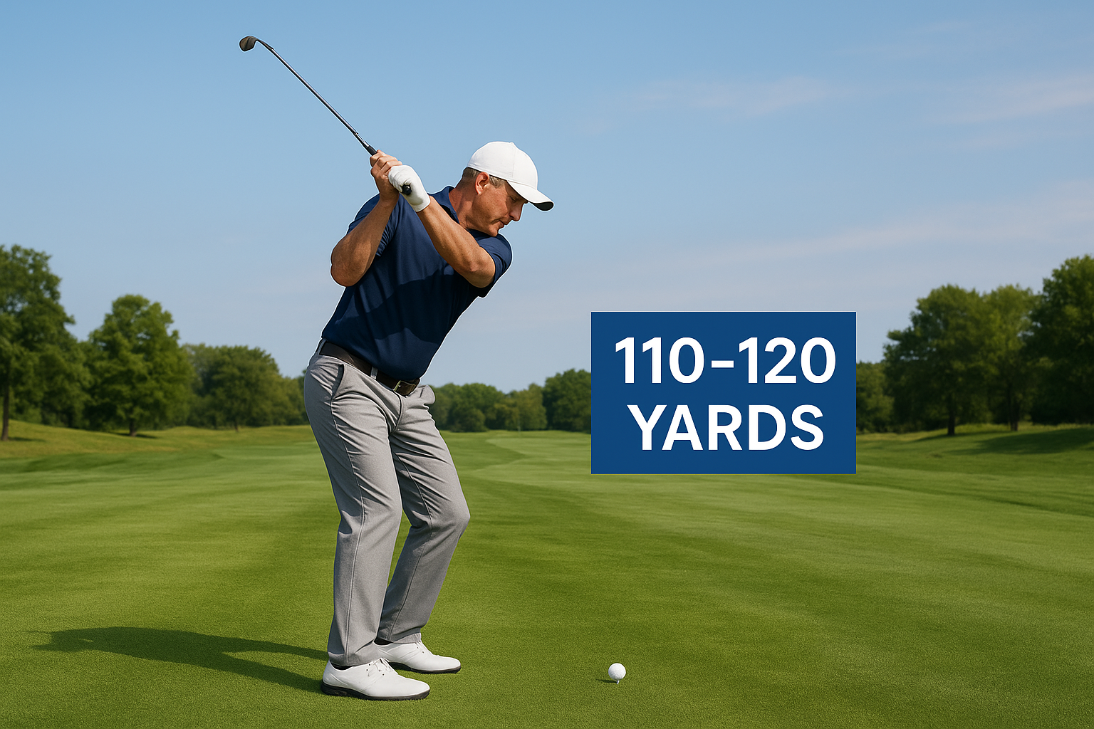 Average yardage for full swings