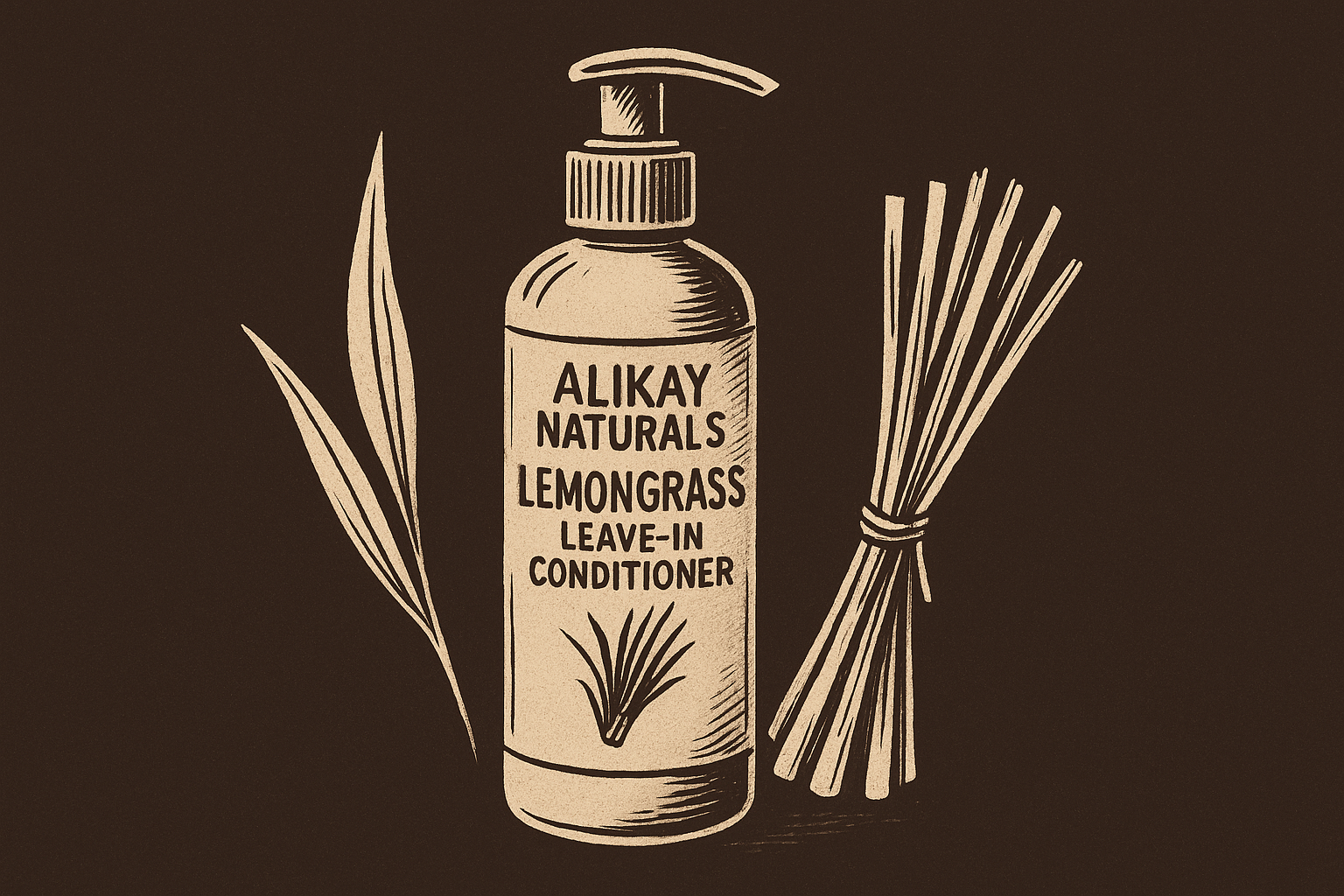 9. Alikay Naturals lemongrass leave in conditioner