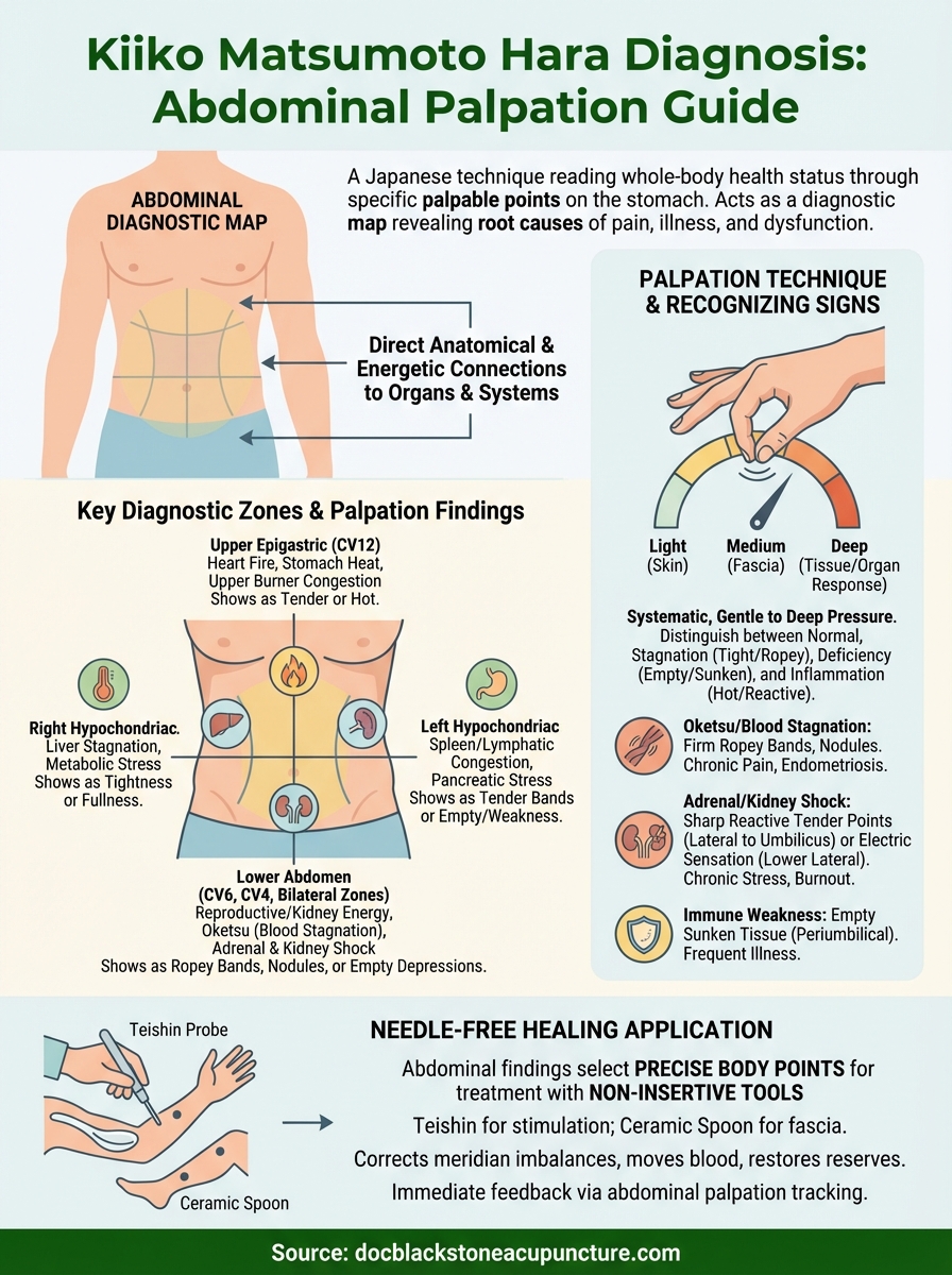 kiiko matsumoto hara diagnosis infographic