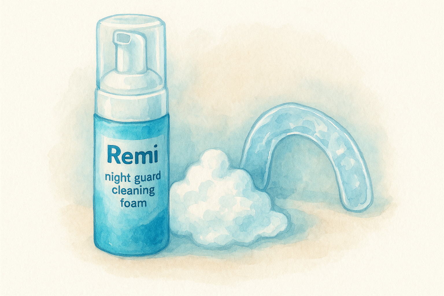 1. Remi night guard cleaning foam