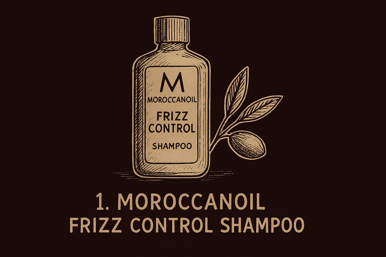 1. Moroccanoil Frizz Control Shampoo