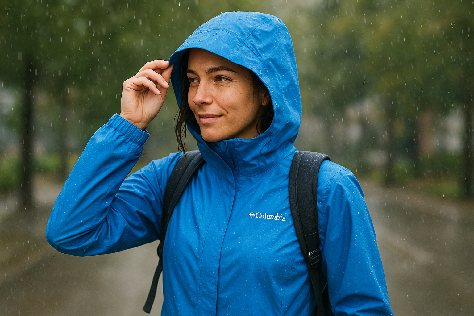 9. Columbia Arcadia II rain jacket