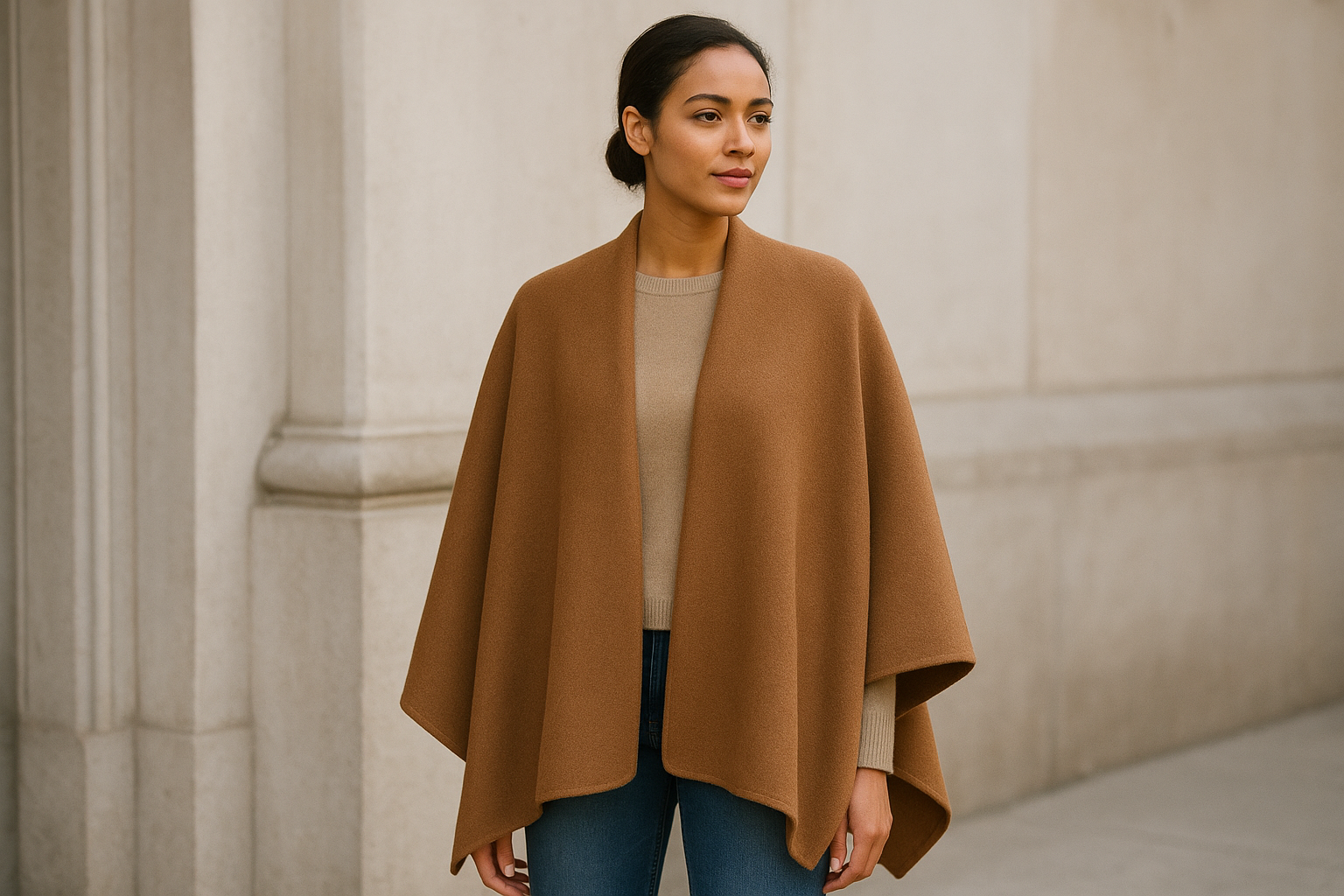 13. Cuyana alpaca cape