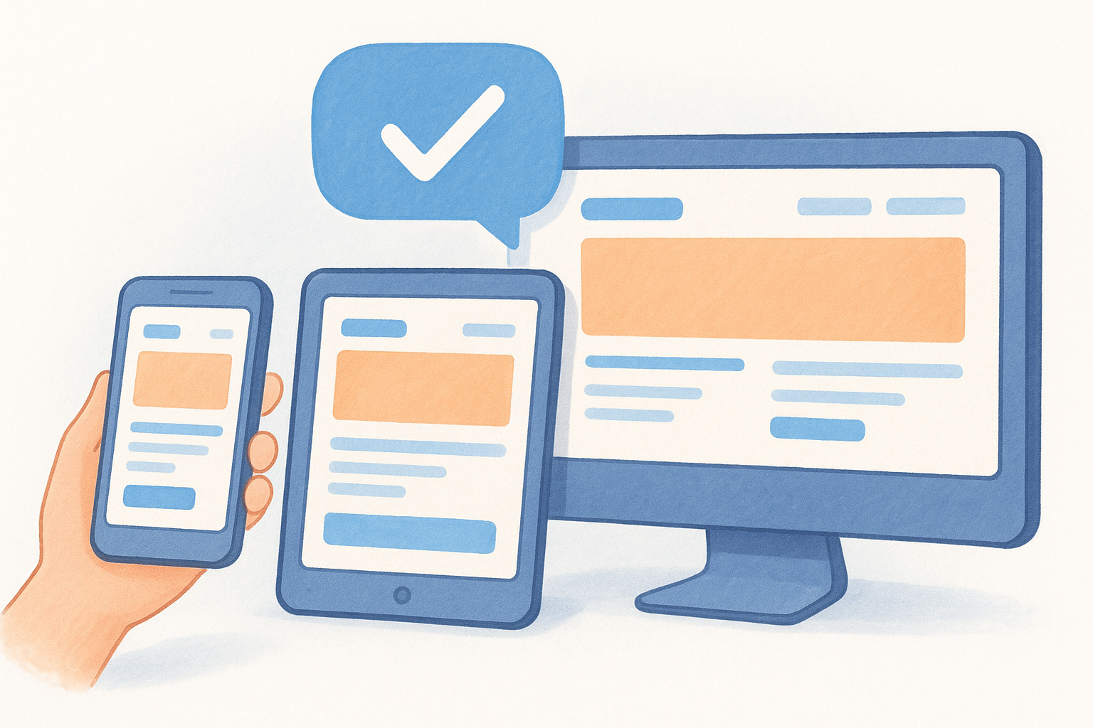 Test mobile responsiveness across devices