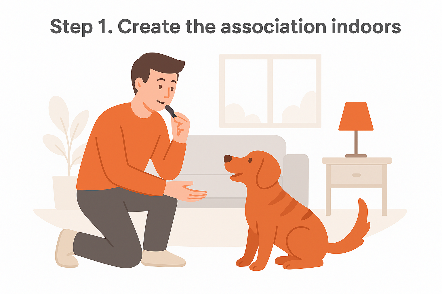 Step 1. Create the association indoors